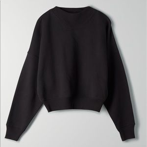 Wilfred Free Cropped Mock-Neck Katy Sweater - Sz L